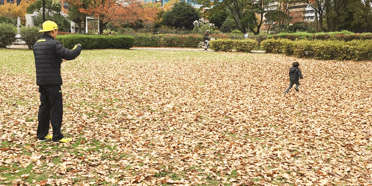 お父さんの協力